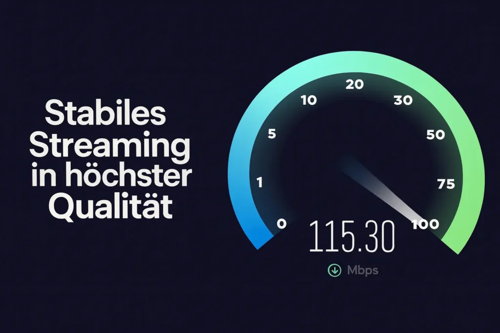Stabiles Streaming in höchster Qualität