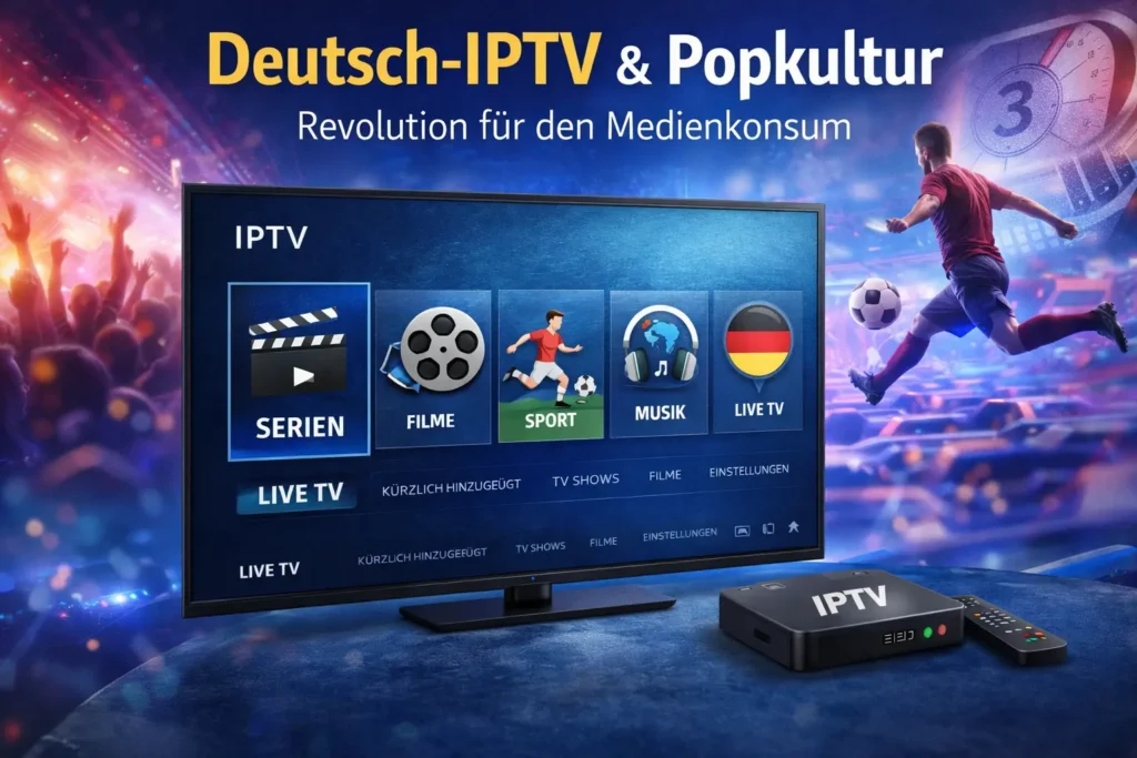 Der Einfluss von Deutsch-IPTV auf die Popkultur: Eine Revolution des Medienkonsums