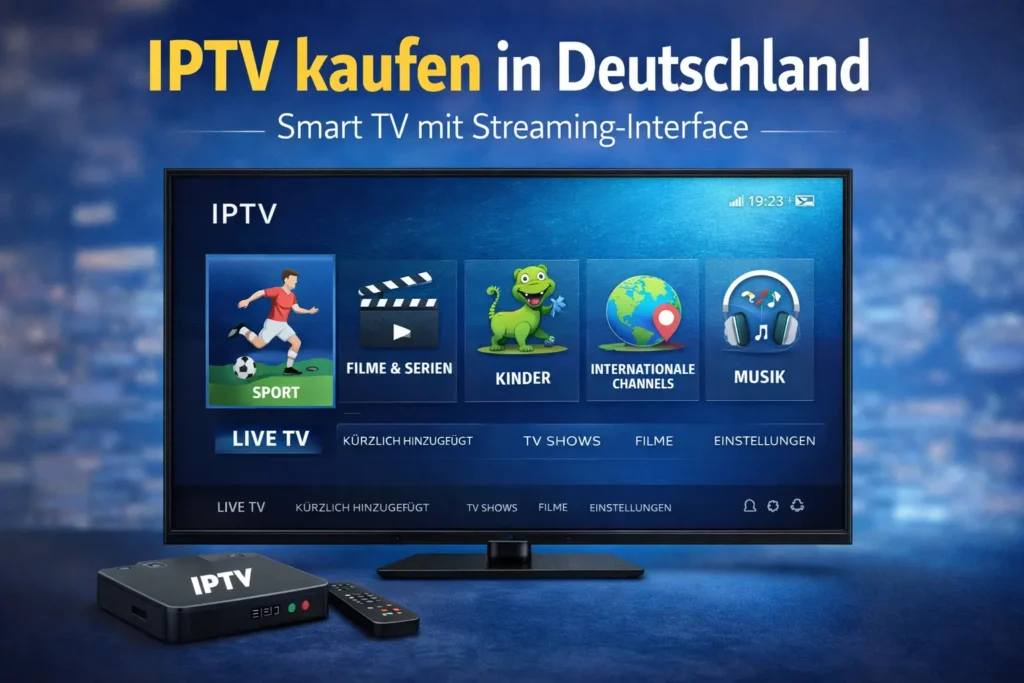 IPTV Kaufen die beste Wahl für Ihr Fernseherlebnis ist