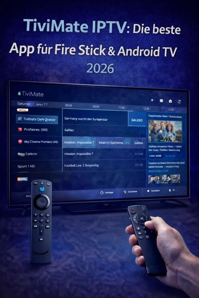 TiviMate Beste IPTV-App für Fire Stick & Android TV