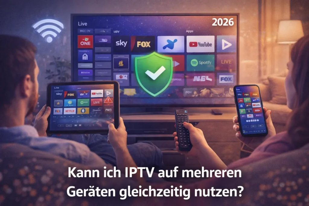 IPTV auf mehreren Geräten nutzen