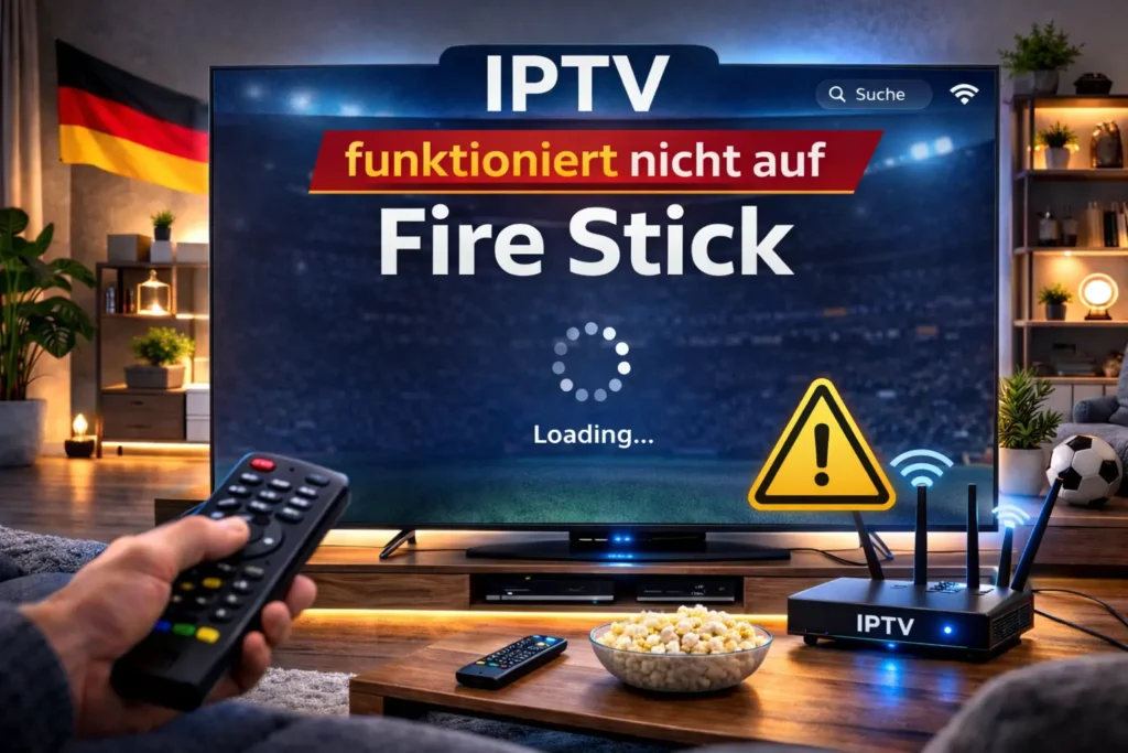 IPTV funktioniert nicht auf Fire Stick